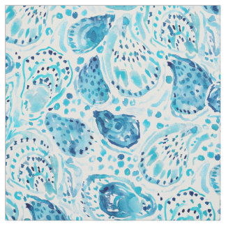 GO SHUCK YERSELF Coastal Oyster Print Fabric