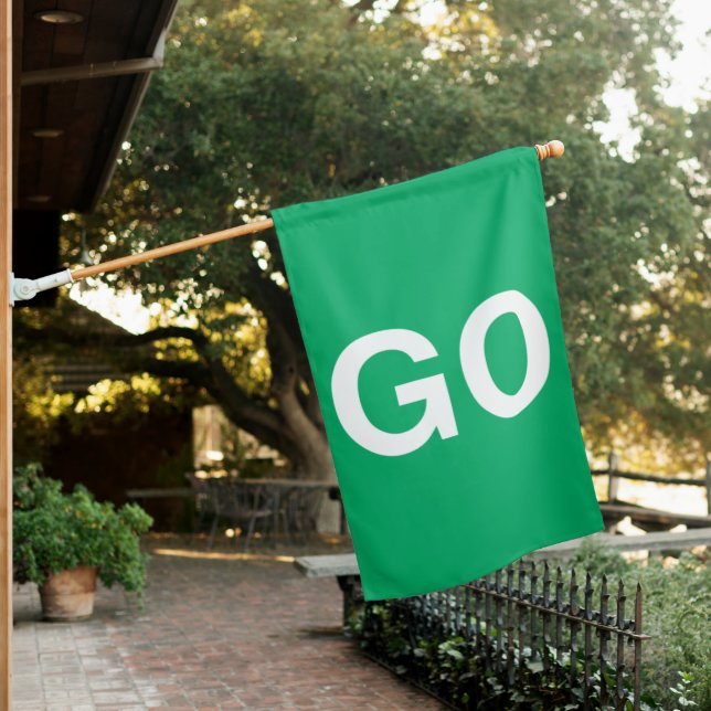 Go Sign house flag (In SItu)