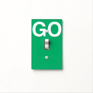 Go Sign  Light Switch Cover