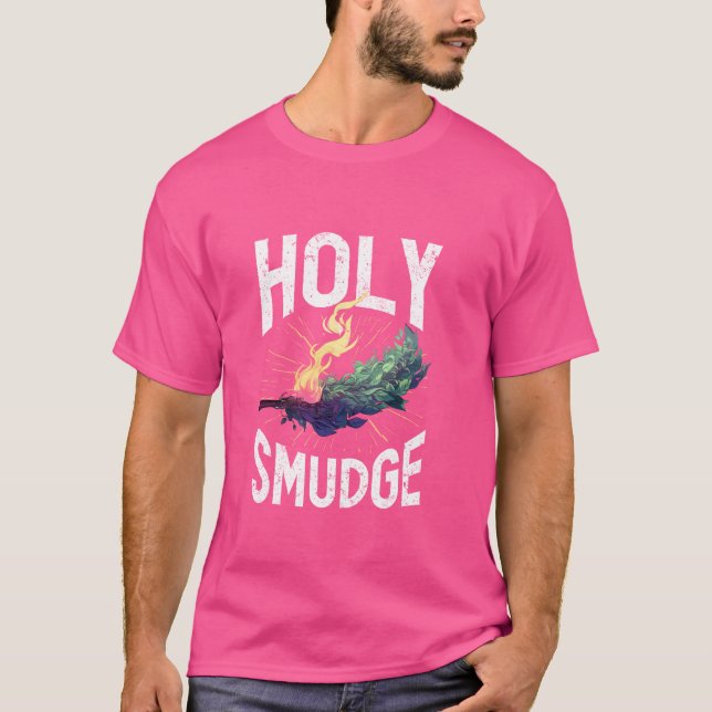 Go Smudge Yourself Spiritual Witchcraft Meditation T-Shirt (Front)