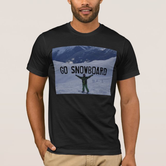 GO SNOWBOARD T-Shirt (Front)