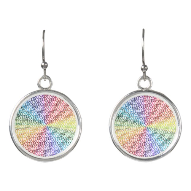 Go Soul! Earrings (Front)