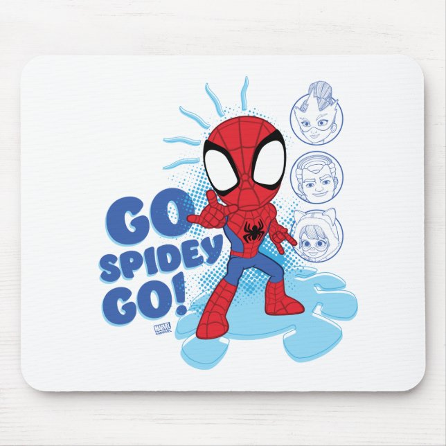 Go Spidey Go! Spidey Sense Tingling Mouse Pad (Front)