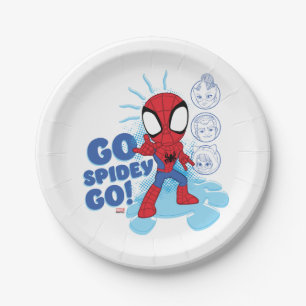 Go Spidey Go! Spidey Sense Tingling Paper Plates