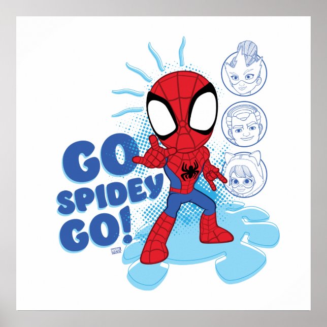 Go Spidey Go! Spidey Sense Tingling Poster (Front)