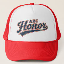 GO SPORTS! ARC Honor Foamy Trucker's Hat - RED