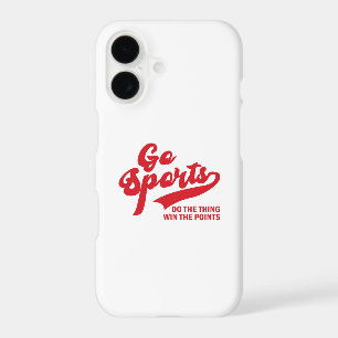 Go Sports Do The Thing Win The Points soprt lover iPhone 17 Case