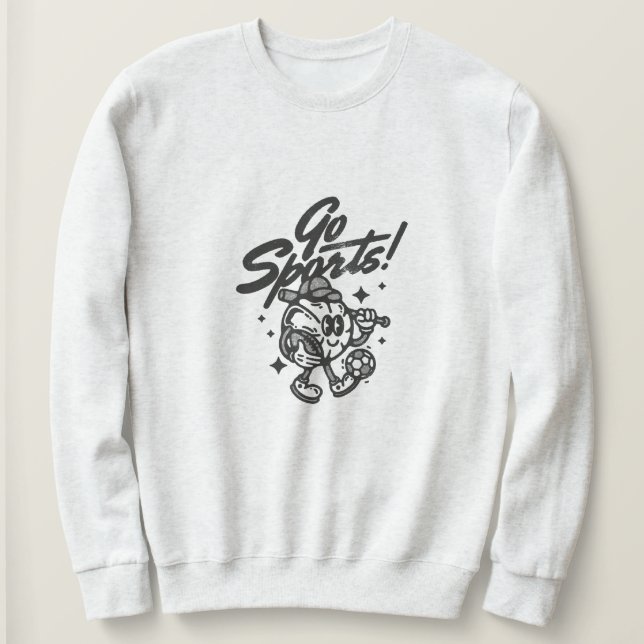 Go Sports Multi-Sport Mom Sweatshirt (Design Front)