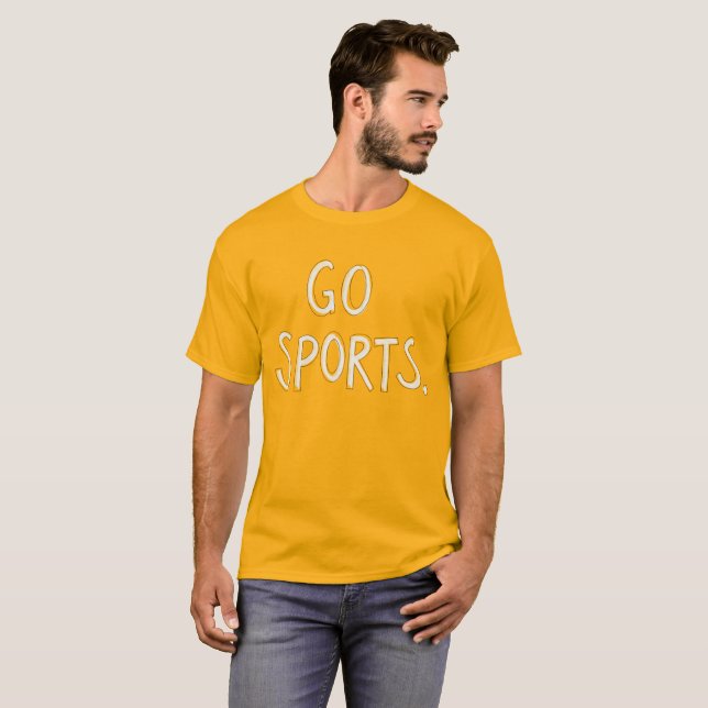 Go Sports T-Shirt (Front Full)