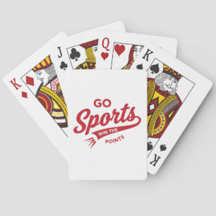 Go Sports Win the Points Poker Cards