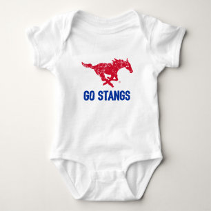 Go Stangs Vintage Baby Bodysuit