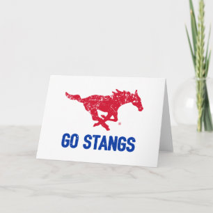 Go Stangs Vintage Card