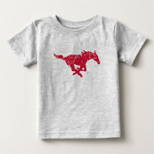Go Stangs Vintage Distressed Baby T-Shirt