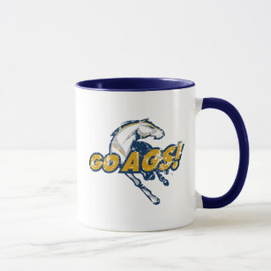 Go Stangs Vintage Distressed Mug