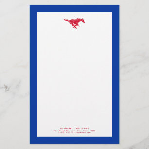 Go Stangs Vintage Distressed Stationery