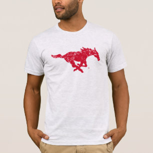 Go Stangs Vintage Distressed T-Shirt