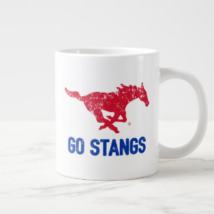 Go Stangs Vintage Giant Coffee Mug
