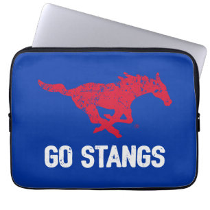 Go Stangs Vintage Laptop Sleeve