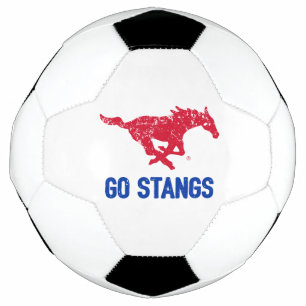 Go Stangs Vintage Soccer Ball