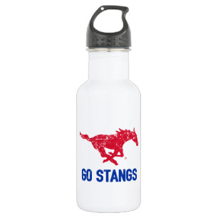 Go Stangs Vintage Stainless Steel Water Bottle