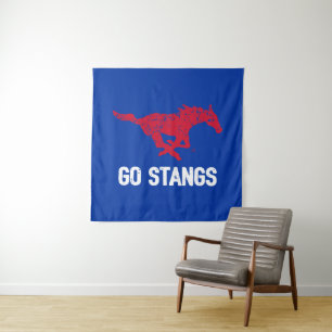 Go Stangs Vintage Tapestry