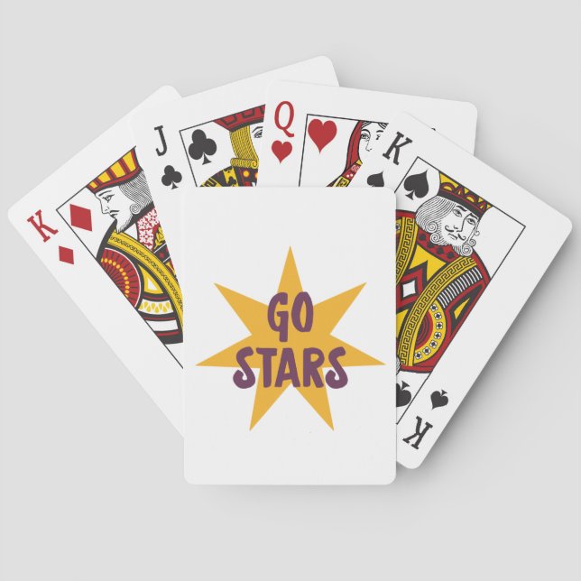 Go Stars Poker Cards (Back)
