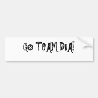 Go team/bumper sticker