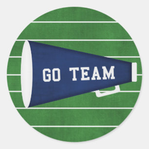 Go Team Classic Round Sticker