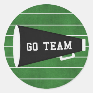 Go Team Classic Round Sticker