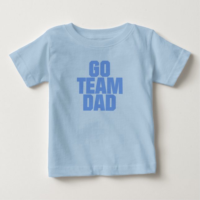 Go Team Dad T-shirts (Front)