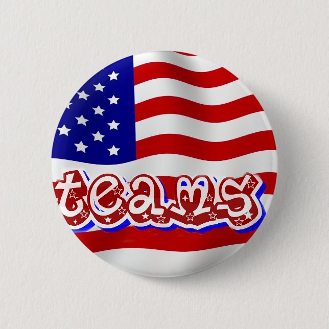 Go Team Go!,USA_ Button (Front)