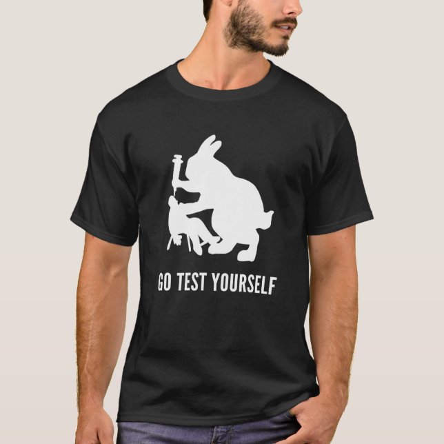 Go Test Yourself Zoologist T-Shirt (Front)