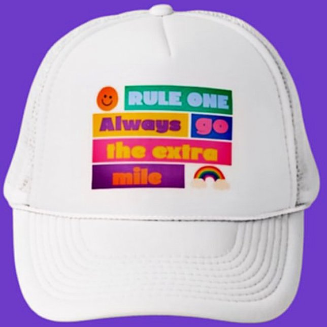 Go the Extra Mile – Motivational Trucker Hat (Creator Uploaded)
