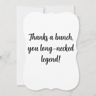 Go The Extra Mile With a Thank You Card