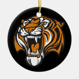 Go Tiger - Graduation - SRF Ceramic Ornament