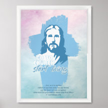 Go To Church...! Jesus Christ. Christian Preacher