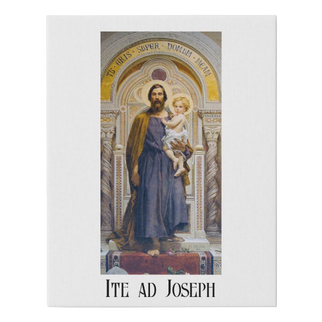 Go To Joseph Faux Canvas Print (Front)
