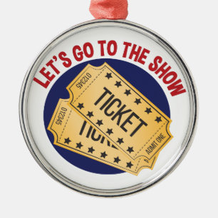Go To Show Metal Ornament
