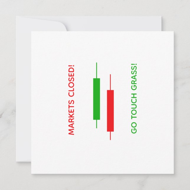Go touch grass card (Front)