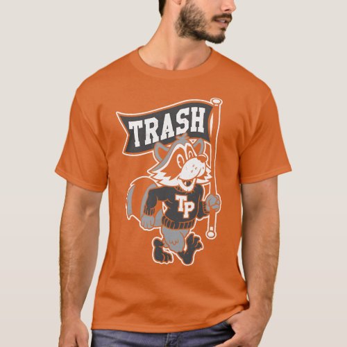 Go Trash Pandas Vintage Distressed Raccoon College T_Shirt