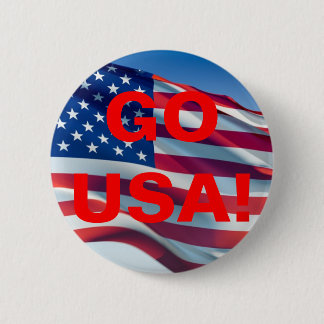 GO USA! PINBACK BUTTON