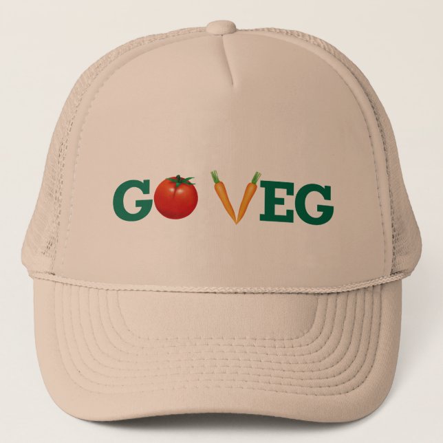 Go Veg Hat (Front)
