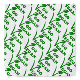 GO VEGAN BANDANA