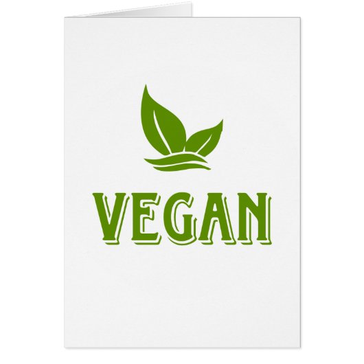 Go Vegan Cards (Front)