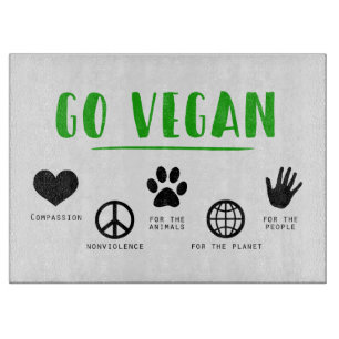 Go Vegan Cutting Board