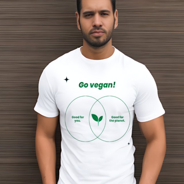 Go Vegan: Make a Statement with this Bold T-shirt (Creator Uploaded)