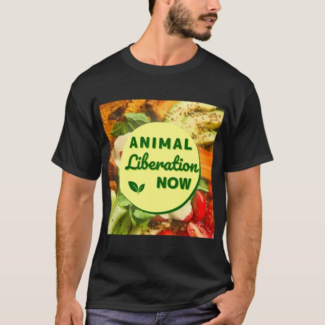 Go Vegan or Go Home T-Shirt (Front)