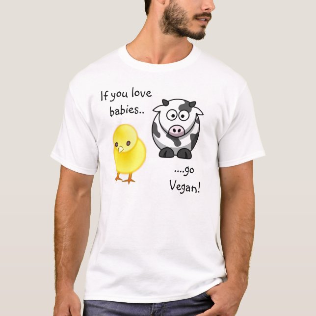 ....go Vegan! T-Shirt (Front)