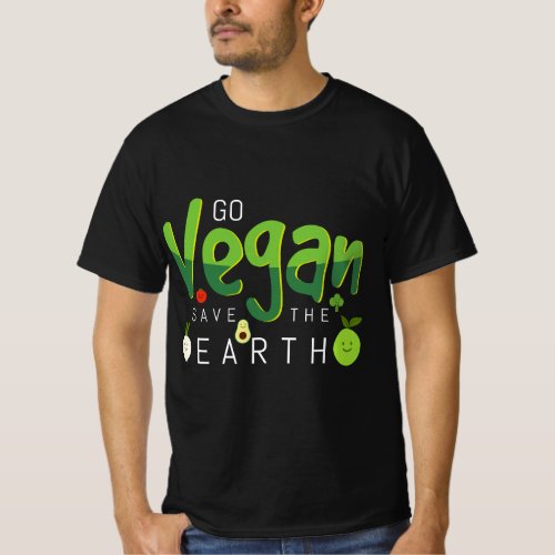 Go Vegan T_Shirt