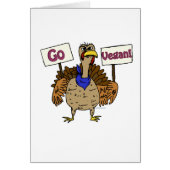 Go Vegan - Talking Turkey (Front)